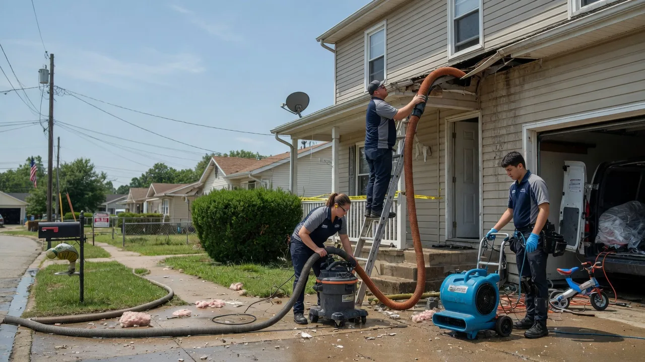 Water Damage Restoration in Milroy, IN near me